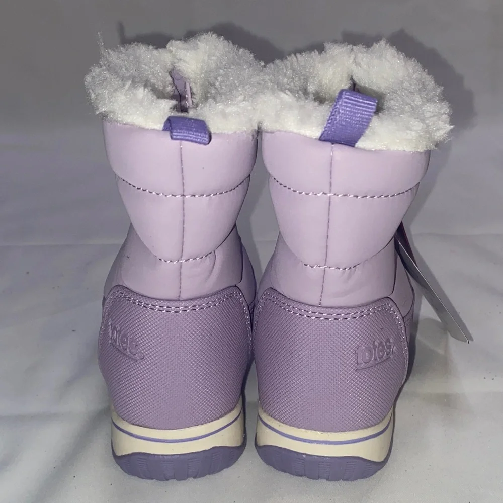 Totes Toddler Girls Zippy Waterproof‎ Insulated Flat Heel Winter Boots